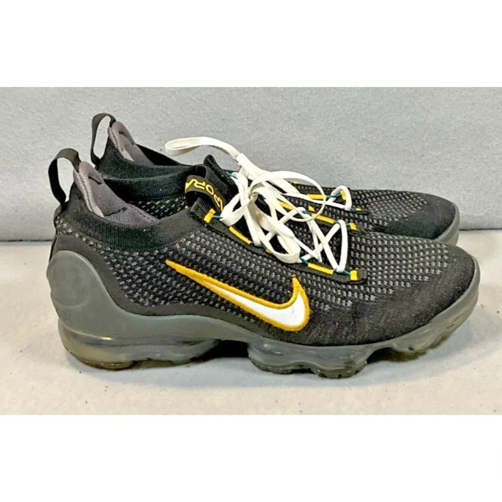 Nike Air Vapormax 2021 Flyknit Black Gold (DH4086-001) Sneakers Men Size 11